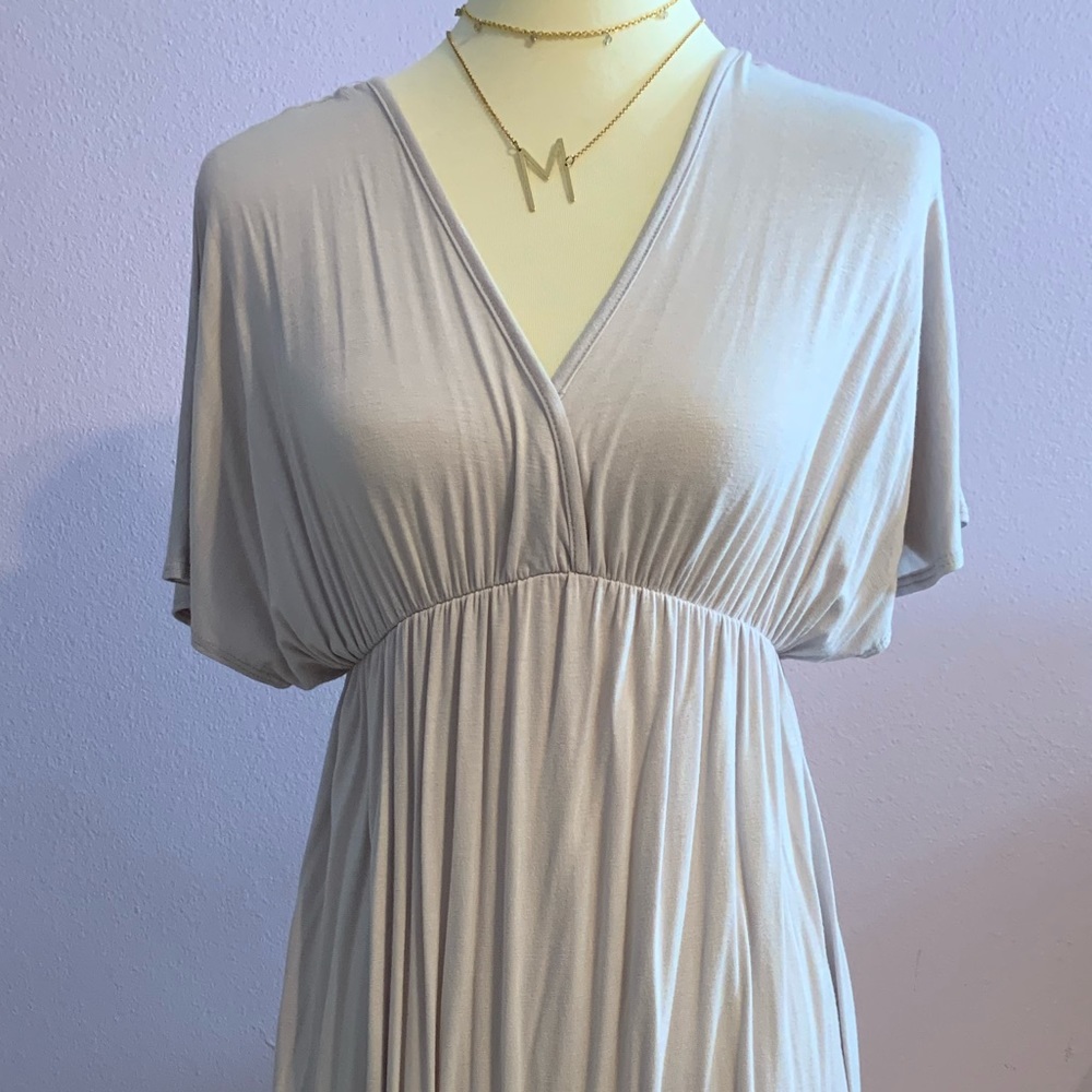 Deep V Dress